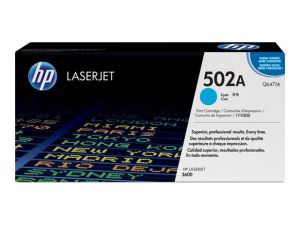 HP 502A Cyan LaserJet Toner Cartridge (Q6471A)