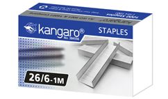 Kangaro Staples 26/6 (1M), PK/1000