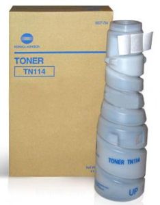 Konica Minolta TN-114 Black Toner Cartridge [Pack of 2]