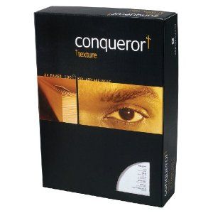 Conqueror Paper, A4, 100gsm, High White, Laid Finish, 500sh/Pack