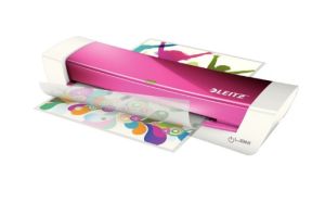 Leiz 73681023 iLAM A4 Home Office Laminator Pink
