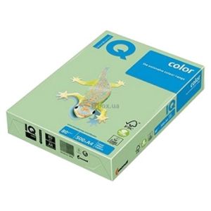 IQ Colored Copy Paper, Green, A4 Size, 80gsm, 500 Sheets/Ream 