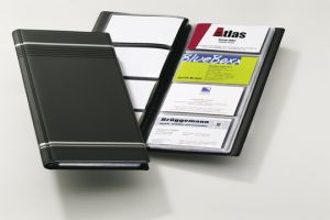 Modest MS85, A5 Business Card Album, 200 Cards w/A-Z index 