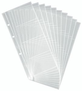 Durable 2387 A5 Transparent Refill Set, 10/Pack, 80 Cards