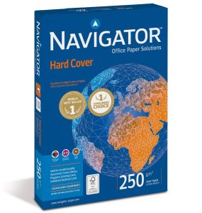Navigator A4 Paper 250gsm Silky Touch Ultra-Bright White [125 Sheets] 