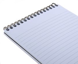 Pukka Mettalic Reporter's Pad, 80gsm, Ruled, Wirebound, 205mm X 140mm, 160 pages