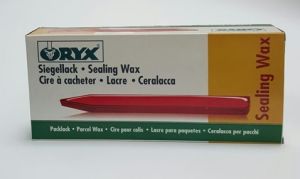 ORYX Sealing Wax PK/10 Sticks Red