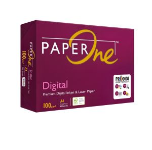 PaperOne Digital A4, 100 GSM Premium Copy Paper, Pack of 500 sheets