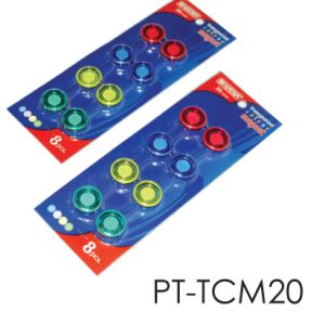 Whiteboard Magnets, 20 mm, 6 Pc/Pack, Assorted Colors 