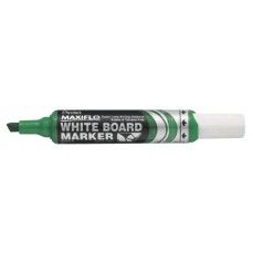 Pentel Maxiflo MWL6 Whiteboard Marker, Chisel Tip, Green 
