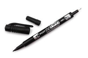 Pilot SCA-TM Twin Marker Extra Fine & Fine [Pack of 12]