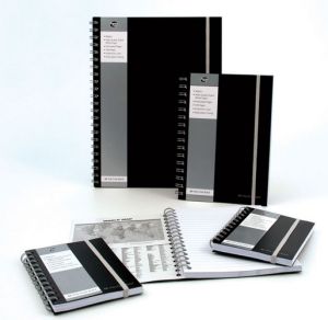 PUKKA Jotta Polyprop A4 Notebook 160 Pg. Black [SBJPOLYA4]