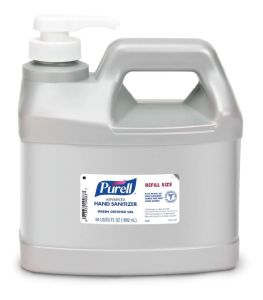 Purell® 9684-04 Advanced Hand Sanitizer Gel 1.89 Litre (64 fl oz) Dispensing Pump Bottle