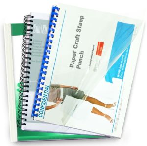 Economy PVC A4 Binding Sheets, Clear, 180mic, [Pack of 100]