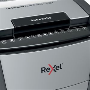 Rexel Optimum Auto+ 300X Automatic Cross Cut Shredder