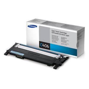 Samsung CLT-C406s Cyan Toner Cartridge 