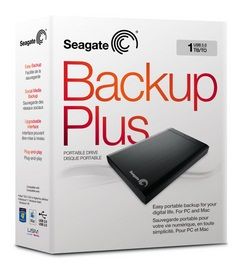 Seagate Backup Plus External HDD - 1TB