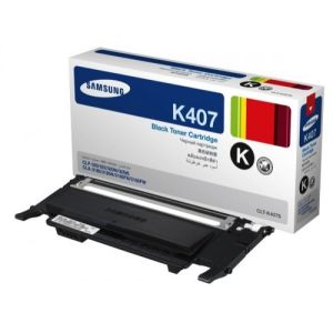 Samsung CLT-K407S Toner Cartridge, Black