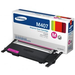 Samsung CLT-M407S Toner Cartridge, Magenta