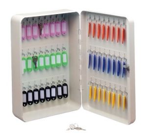 SRM Key Box Steel Lockable Holds 50 Keys [KB-50]