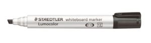 Staedtler Lumocolor Whiteboard Marker Chisel Tip, Black