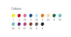 Staedtler 334 Triplus Fineliner Pen Assorted Colors Pack of 20