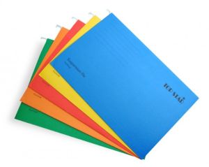 Deluxe Suspension/ Hanging File, [Box/50] A4 Orange