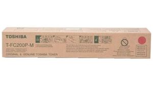 Toshiba T-FC200P-M-M Magenta Toner Cartridge for e-STUDIO 2000AC, 2500AC