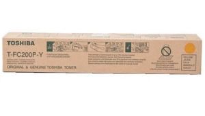 Toshiba T-FC200P-Y-M Yellow Toner Cartridge for e-STUDIO 2000AC, 2500AC