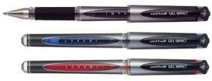 Uni-ball Gel Impact UM-153S Rollerball Pen, Broad (1.0mm), Blue 