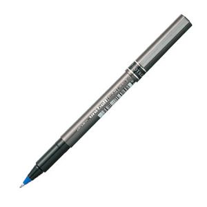 Uniball UB-155 Micro Deluxe Roller Pen, 0.5mm - [PK/12] - Blue