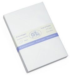 White Envelopes, 4" x 3", [Pack/50]