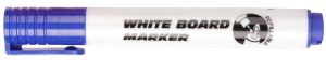 Whiteboard Marker, Bullet Tip, PK/10 Blue