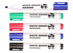 Whiteboard Marker, Bullet Tip, PK/10 Green