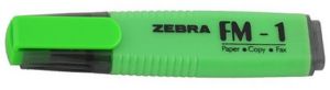 Zebra Highlighter Pen FM-1 Green