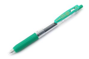 Zebra Sarasa Clip Gel Pen 0.7mm - [PK/12] - Green