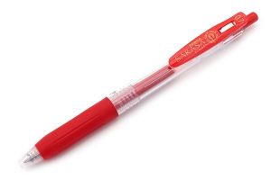 Zebra Sarasa Clip Gel Pen 0.7mm - [PK/12] - Red
