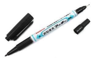 Zebra Twin Marker Black